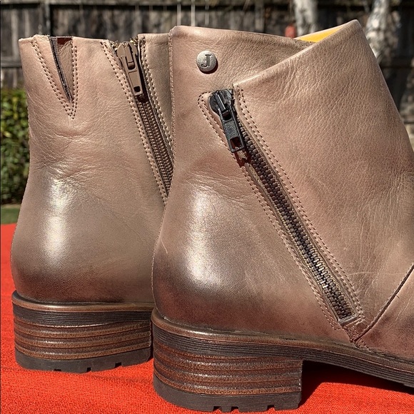 Jafa 482 Ankle Boots Burlap Size 38 NWOB - Picture 7 of 10